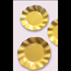 Two 2 Crate & Barrel Dinner Plates